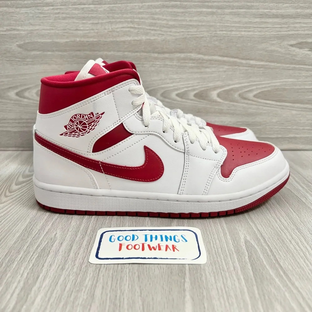 Air Jordan 1 Mid Reverse Chicago Men’s Size 8.5 Women’s Size 10 Sneakers - Picture 2 of 10